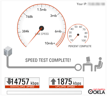 MYM | Connection speed@home