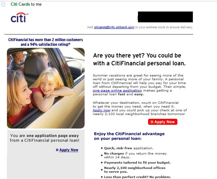 Citi Offer